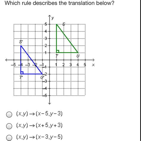 Translation Maths Questions And Answers