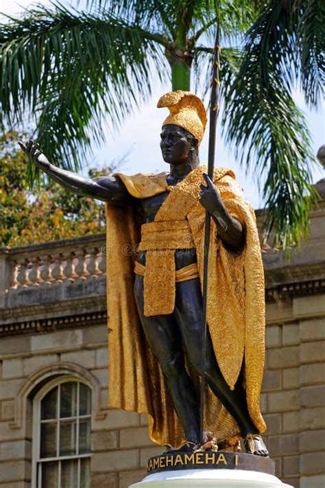 Statue Of King Kamehameha, Honolulu, Hawaii Stock Photo - Image of conquerer, power: 11243530