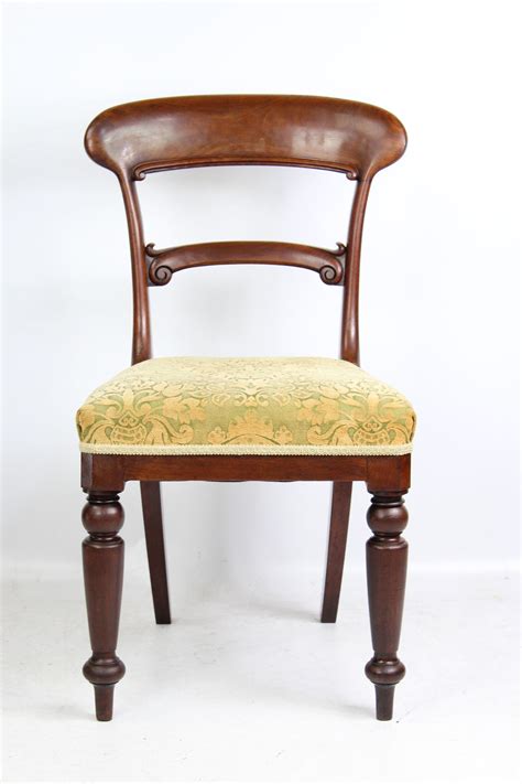 Pair Antique Victorian Mahogany Chairs