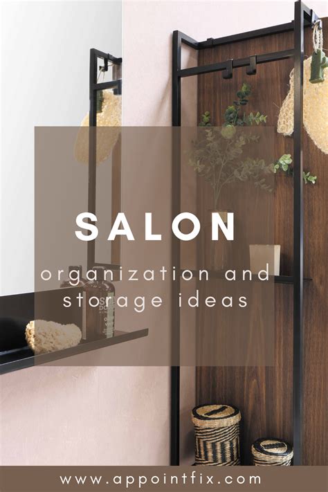 10 Storage Ideas for Salons | Salon organisation, Hair salon interior ...