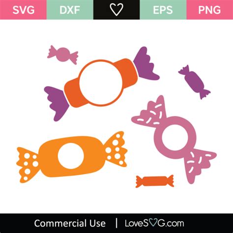 Halloween Candy SVG Cut File - Lovesvg.com