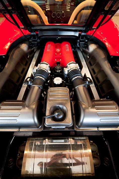 Ferrari F430 engine. | Ferrari car, Ferrari f430, Ferrari