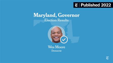 Maryland Governor Election Results 2022: Moore Defeats Cox - The New ...