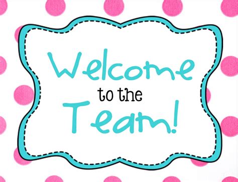 Welcome to the Team Postcard by HappyDotCreatives on Etsy