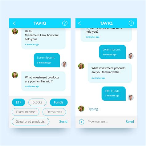 Banking Chatbot on Behance