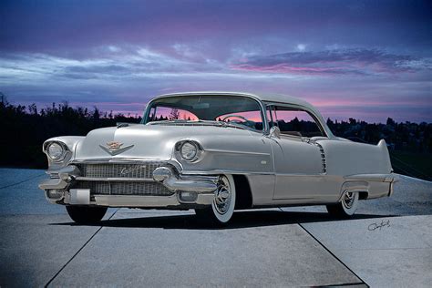 1955 Cadillac Coupe DeVille Photograph by Dave Koontz - Pixels