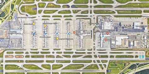 Terminals in Atlanta Airport (ATL) | Hartsfield Jackson map