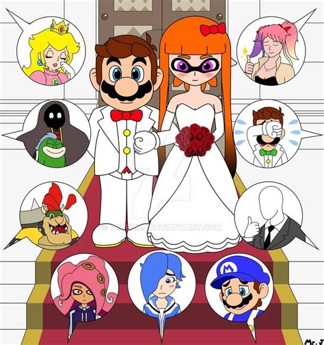 Mario and Meggy's Wedding by TrueMrJ on DeviantArt | Super mario art ...