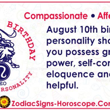 August 9 Zodiac – Full Horoscope Birthday Personality | ZSH