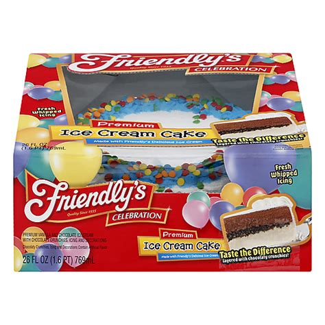 Friendly's® Celebration Ice Cream Cake 26 fl. oz. Box | Ice Cream Cakes ...