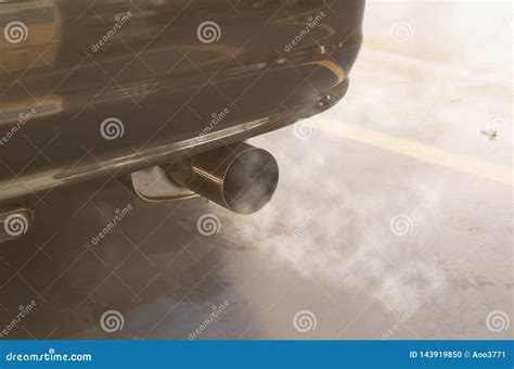 Car exhaust smoke stock photo. Image of environmental - 143919850