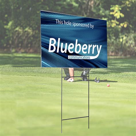 Hole Sponsor Signs - Golf Tournament Gifts|Premium Promo