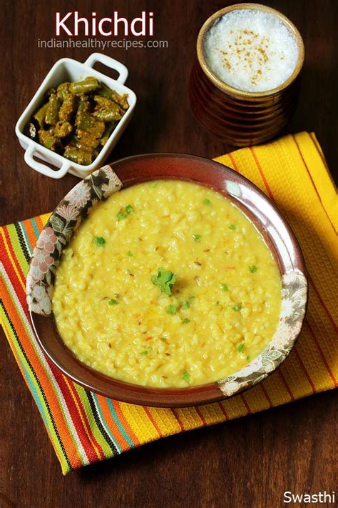 Khichdi recipe (Dal khichdi) - Swasthi's Recipes