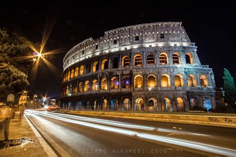 Colosseum by night - Wallpapers, backgrounds and more