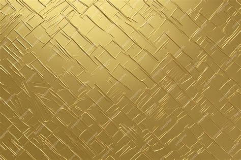 Premium AI Image | Gold Foil Metallic Texture Background