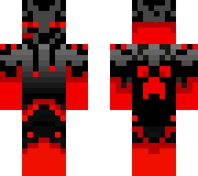 Red Gaming Enderman | Minecraft Skin