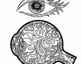 Eyeball Coloring  Etsy sketch template