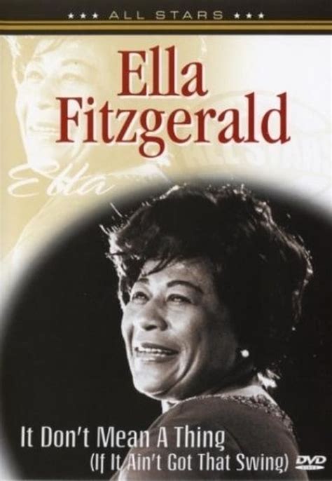 Ella Fitzgerald - It Don'T Mean A Thing (Dvd) | Dvd's | bol.com