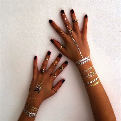 New trend alert for tattoos lovers: The Metallic Ink - Vanguard Allure