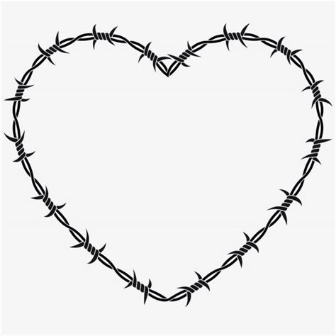 Barbed Wire Heart Illustrations, Royalty-Free Vector Graphics & Clip Art - iStock