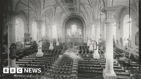 Photographs of Derby Cathedral from 1880s found - BBC News