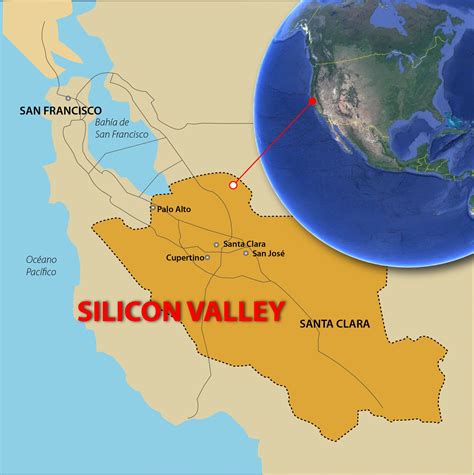 Silicon Valley On World Map Silicon Valley In World M - vrogue.co