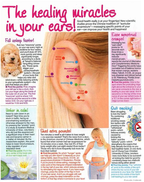 Healing Ears! Helpful pressure points in your ears that will get you faster and better sleep ...