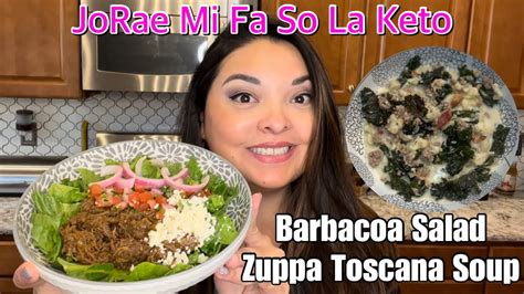 Keto Meal Prep | Barbacoa Salad & Zuppa Toscana Soup – Instant Pot Teacher