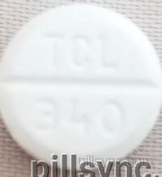 ROUND WHITE TCL 340 - acetaminophen tablet Pill Images