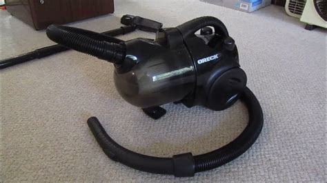 2009 Oreck XL Little Hero (BB2000) Bagless Canister Vacuum Cleaner - YouTube