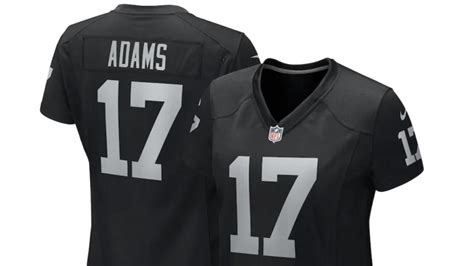 Davante Adams Las Vegas Raiders jersey: How to buy home, away gear after offseason Green Bay ...