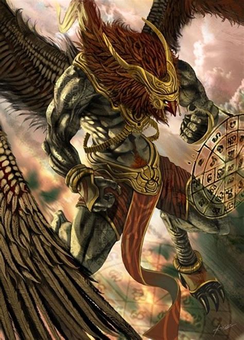 Burung Garuda Vs Naga - Gambar Burungku