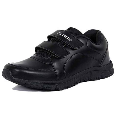 Buy Black School Shoes for Boys, Girls, Kids | Velcro