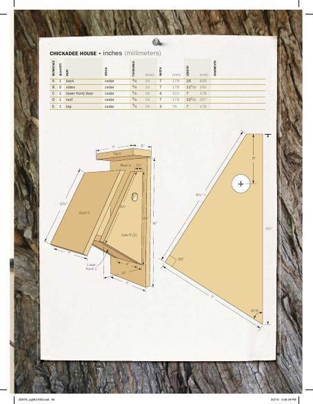 Chickadee Birdhouse | Woodworking Project | Woodsmith Plans