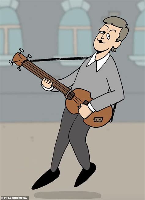 Paul McCartney transforms into a cartoon for new PETA video as he calls for an end on animal ...