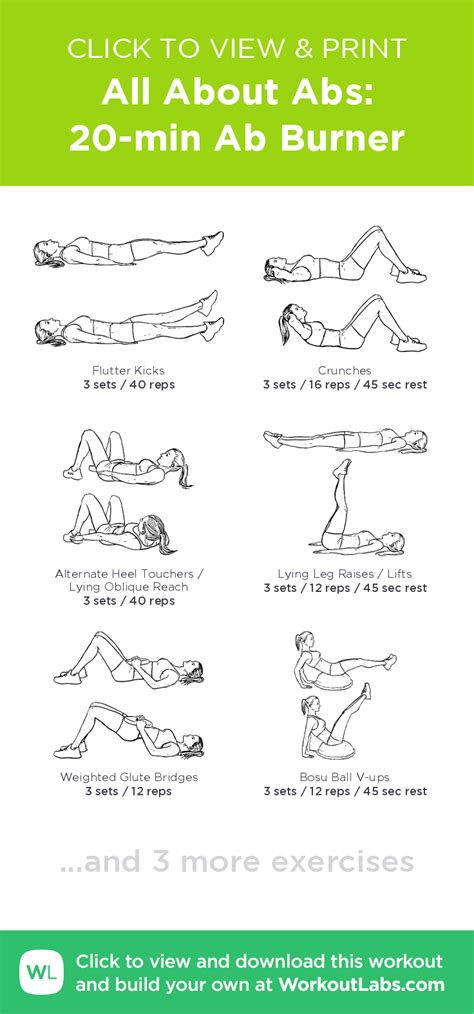 Printable Workout Routines