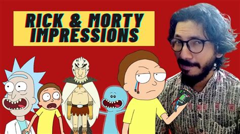 Rick and Morty - Voice Impressions - YouTube