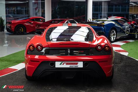 Spectacular red Ferrari F430 Scuderia for sale