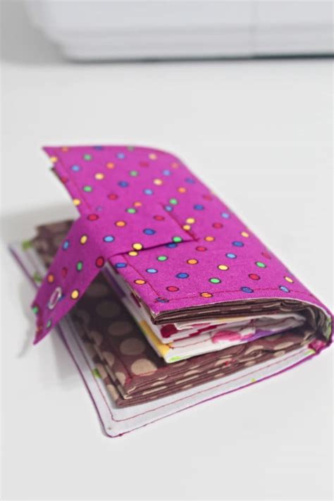 DIY Card Holder Easy Peasy Sewing Tutorial From Fabric Scraps