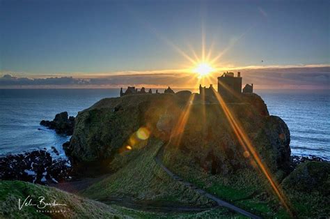 Sunrise at Dunnottar Castle in Stonehaven. Castles In Ireland, England ...