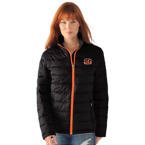 Women's Cincinnati Bengals G-III 4Her by Carl Banks Black Packable ...