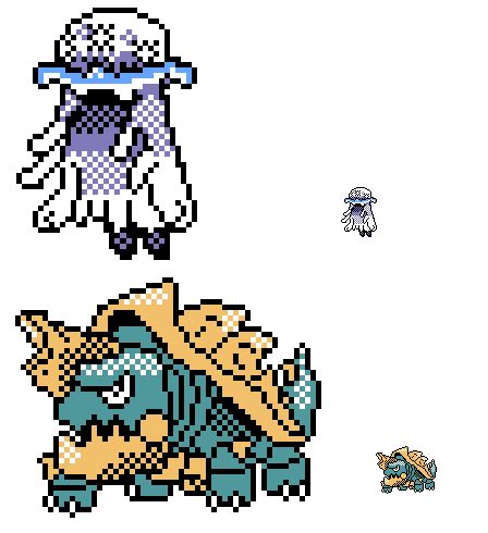 Pokemon GSC-style sprites III: Ultra Spritier by PocketIllust on Newgrounds