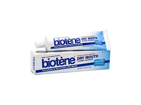 Biotene Original Formulation Dry Mouth Fluoride Toothpaste Fresh Mint ...