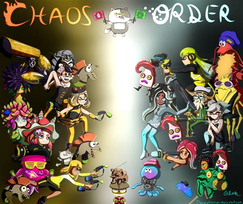 Splatoon 2 Final Splatfest: CHAOS vs ORDER by BiniPulsar on DeviantArt