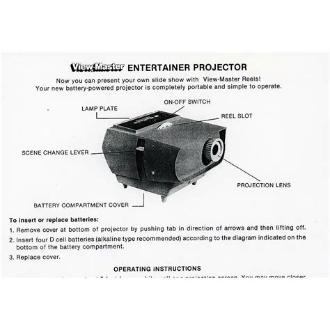 View-Master Portable Entertainment 2D Projector - facsimile – 3Dstereo.com