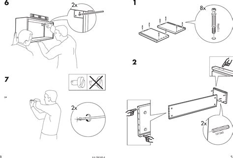 Ikea Molger Mirror Cabinet Assembly Instruction