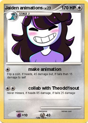 Pokémon Jaiden animations 25 25 - make animation - My Pokemon Card