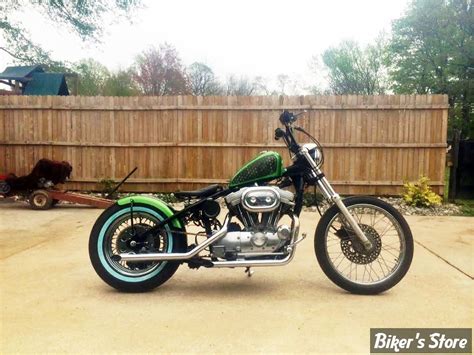 Sportster Hardtail Frame / Evo sportster hardtail custom w/ gold tank ...