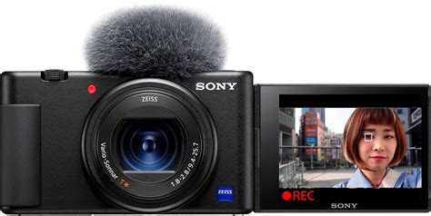 Sony ZV-1 20.1-Megapixel Digital Camera Black DCZV1/B - Best Buy