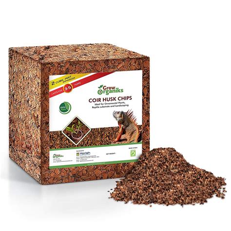 Buy Coconut Coir Husk Chips 11Lbs | Coco Coir Fibre Mulch-Reptile ...